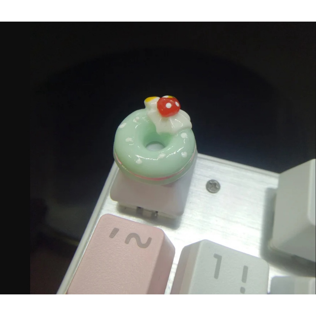 Keycap Donut Quà Tặng Đáng Yêu Nút Bàn Phím