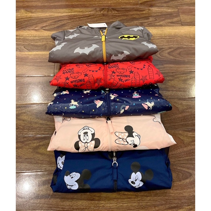 Áo gió bé trai, bé gái