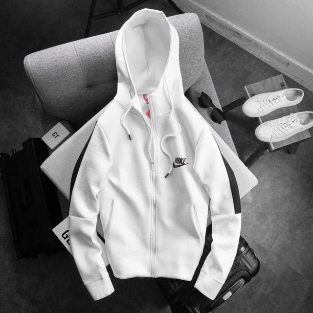 Áo khoác nỉ có mũ tay chần AKNCM mấu 01 | BigBuy360 - bigbuy360.vn