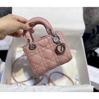 Túi Di Mini Size Da Bóng Tag Bạc FullBox Size 17