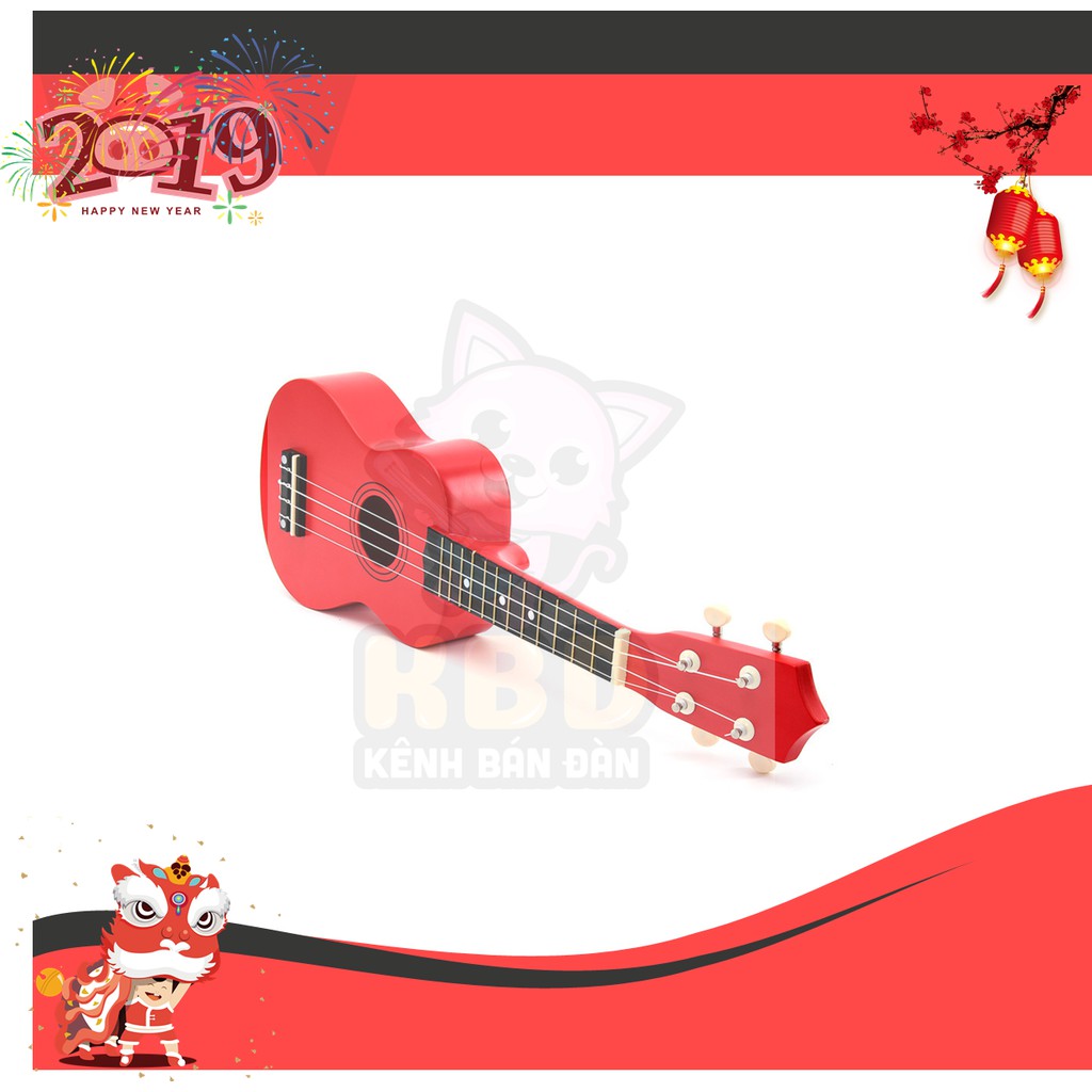 Ukulele Soprano Màu Trơn Giá Rẻ