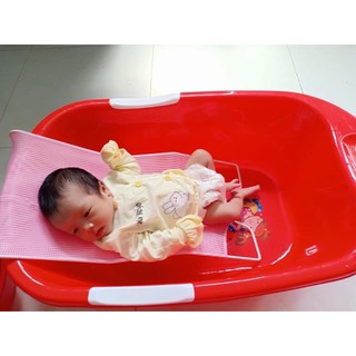 Lưới Tắm Cho Bé Kèm Gối
