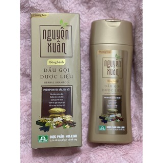 Dầu gội Dược liệu Nguyên Xuân Bồng bềnh- Vàng: chai 200ml