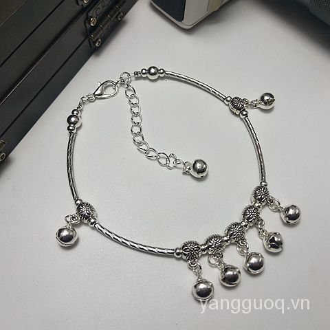 Lắc chân hợp kim nhiều kiểu dáng khác nhau phong cách retro cho nữ