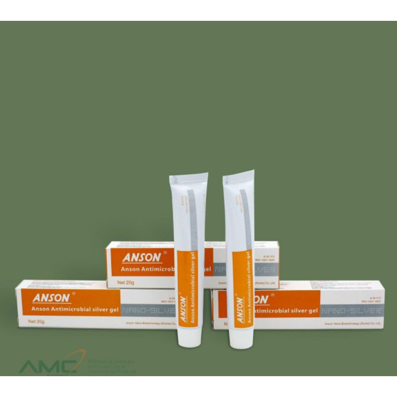 2 tuýp Gel Nano Bạc kháng khuẩn ANSON chính hãng