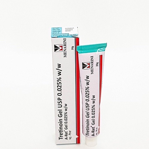 Tretinoin Aret Gel 0.1, 0.05, 0.025, Giảm Mụn, Ngăn Ngừa Lão Hóa