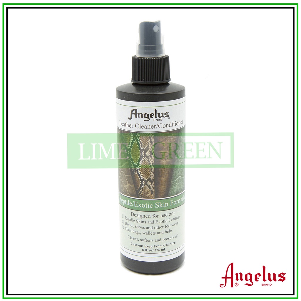 ANGELUS Reptile & Exotic Skin Conditioner & Cleaner - Dung dịch vệ sinh, bảo dưỡng da rắ250