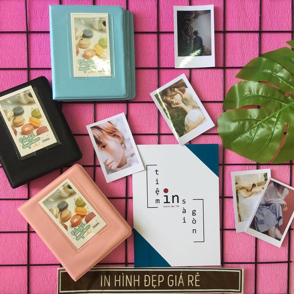 Combo album ảnh 6x9 đã bao gồm cả 85 tấm ảnh 6x9 ép lụa và album