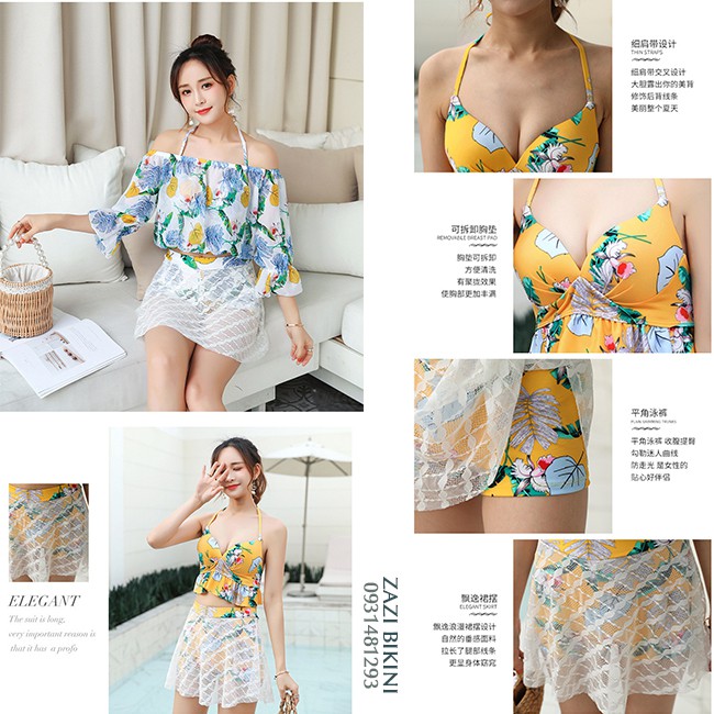 Áo Tắm 2020 Cực Hot - Bikini 3 Mảnh Gợi Cảm TN07 | Zazi Biniki | BigBuy360 - bigbuy360.vn