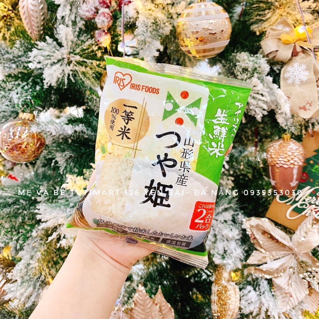 Gạo hữu cơ Iris Nhật Bản 300gr ăn dặm cho bé