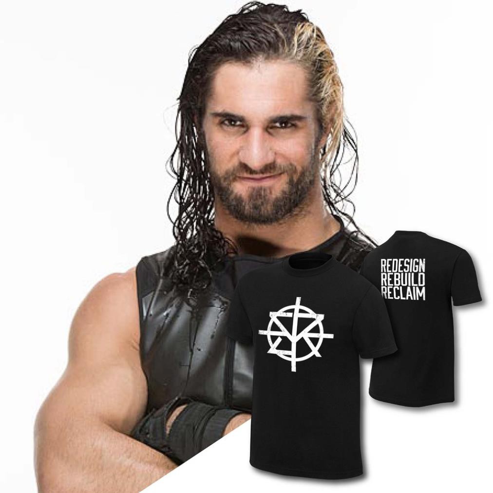 Áo Thun WWE Seth Rollins "Redesign, Rebuild, Reclaim"