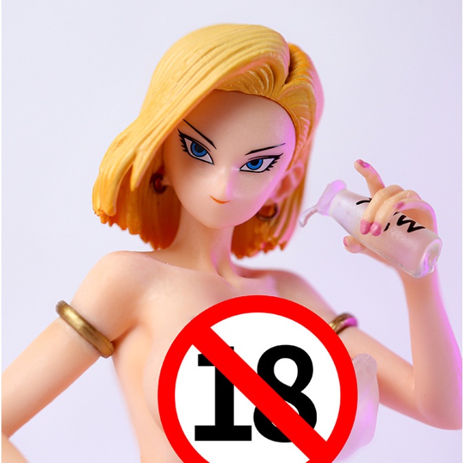 Mô hình Android 18 có vải che có thể tháo rời 20cm - Dragon ball