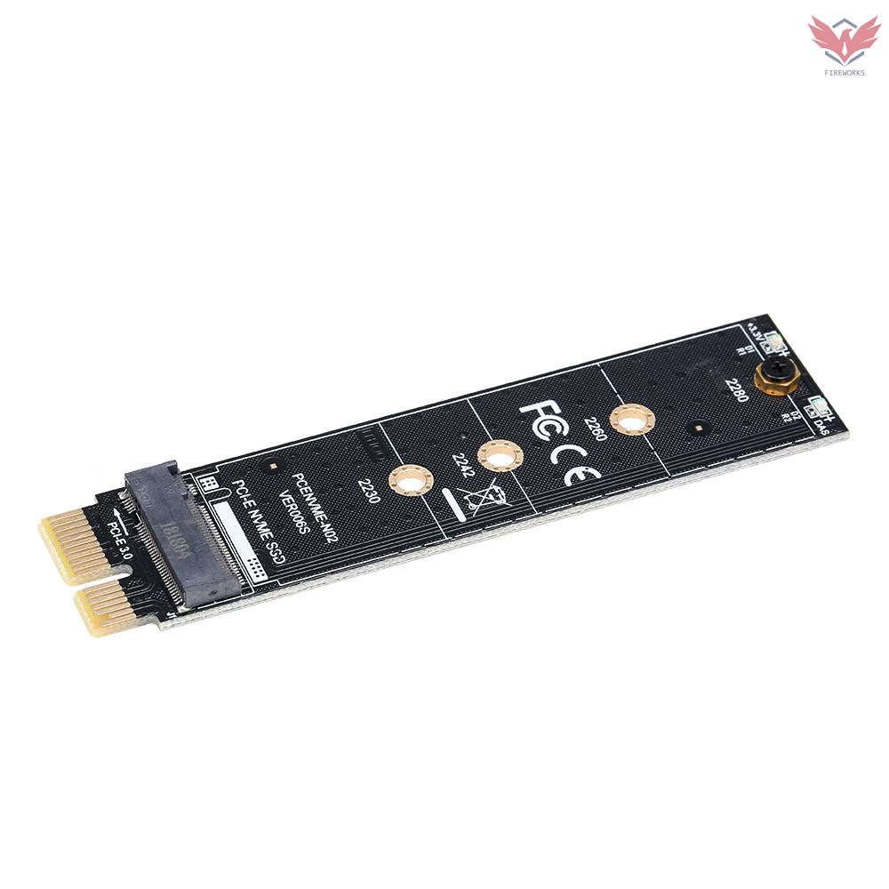 Fir PCI-E to NVME M.2 Adapter Card SSD Card Reader Support 2230/2242/2260/2280