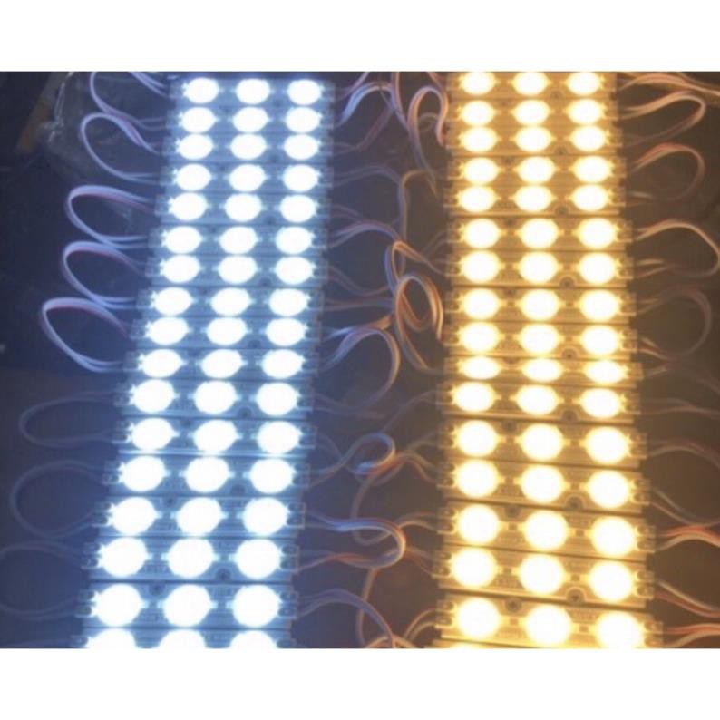 LED dán 3 mắt, led thanh trang trí, led 3 hàng dán biển trang trí chống nước,