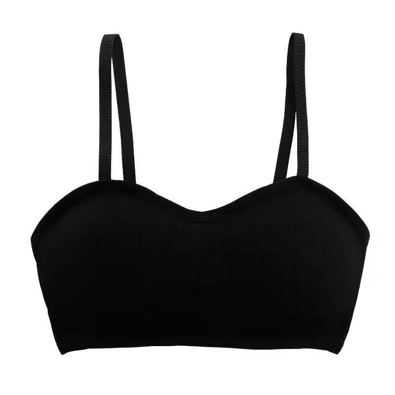 Áo ngực nữ cotton gân tăm Sumio_offical AL002 áo lót nữ 2 dây nâng ngực thoáng mát