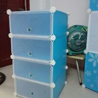 Tủ nhưa ghép đa năng 4 ô