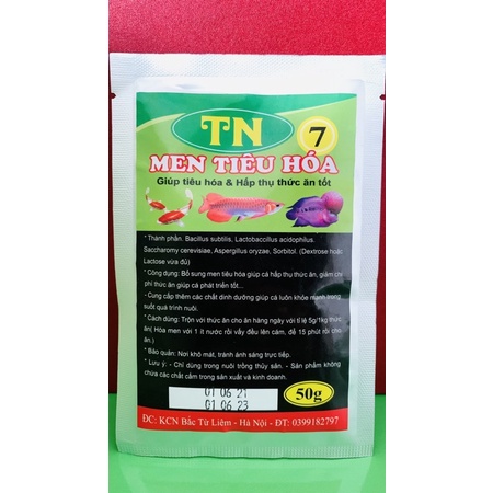 Men Tiêu Hoá Cá Cảnh Cá Koi