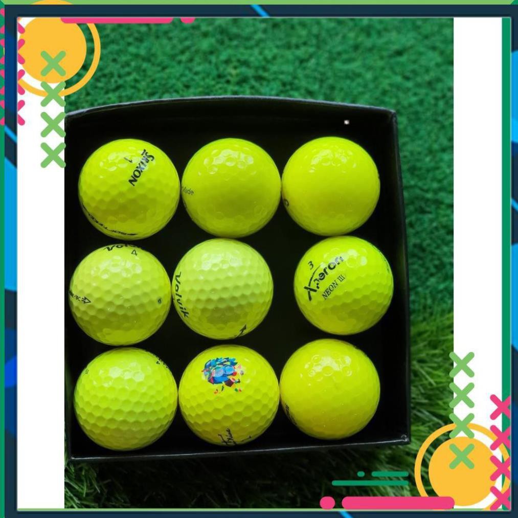 10 quả bóng golf Màu đủ các Thương hiệu  bóng golf volvik, bóng golf Srixon, bóng golf taylormade, bóng golf honma vv...