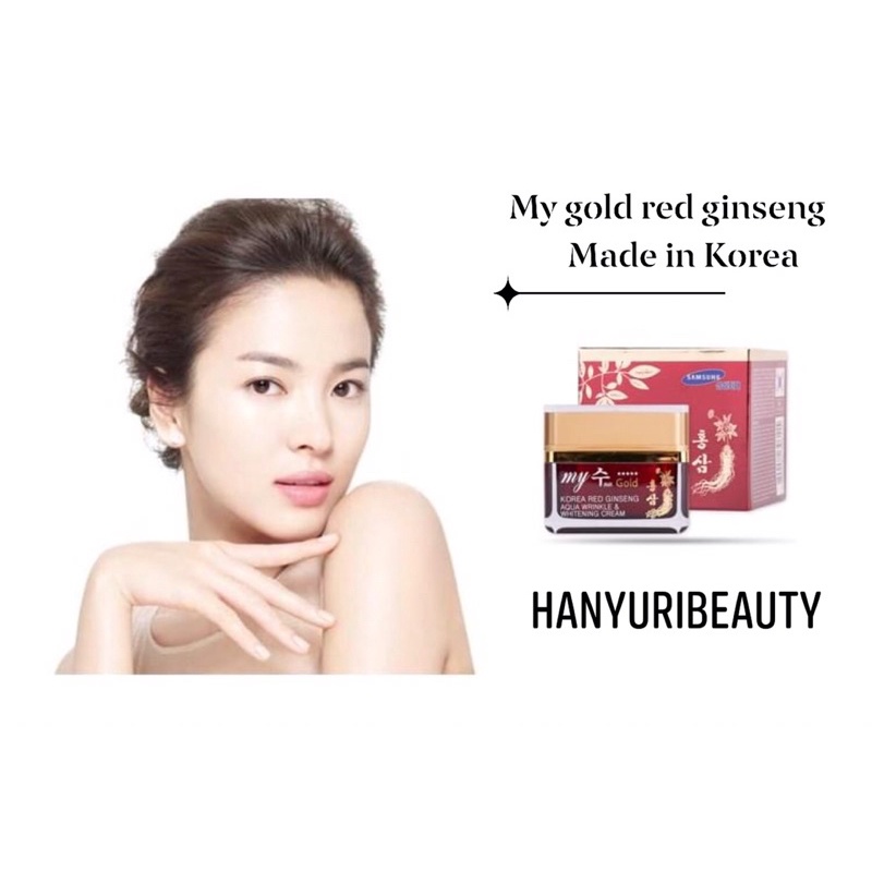 {[Chính Hãng} Kem Dưỡng Da Hồng Sâm My Gold Hàn Quốc (Đỏ) – korea red ginseng white cream | BigBuy360 - bigbuy360.vn