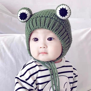 Mũ Len Hình Ếch Con Đáng Yêu Dành Cho Các Bé