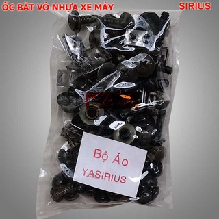 BỘ ỐC GẮN VỎ NHỰA XE SIRIUS - ỐC LOẠI ZIN