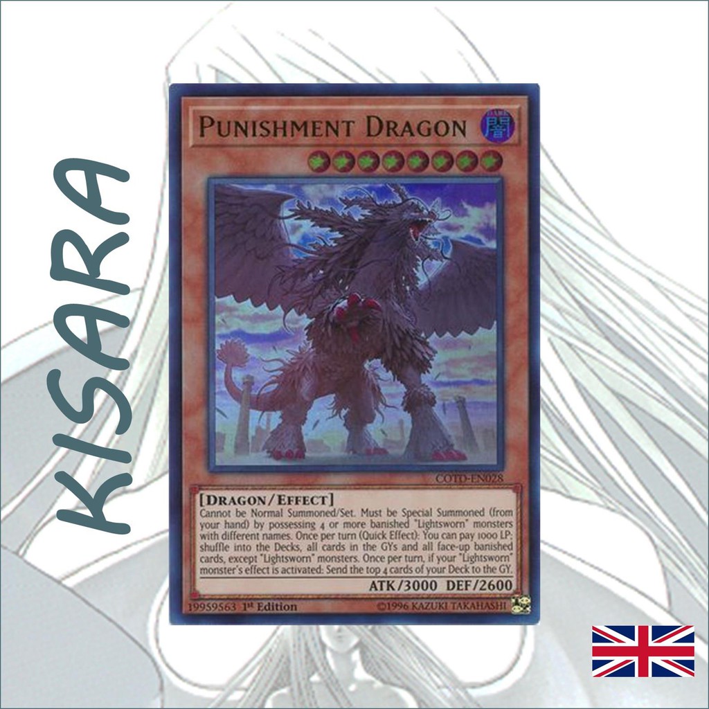 Punishment Dragon COTD-EN028 1st edition Ultra Rare Near Mint