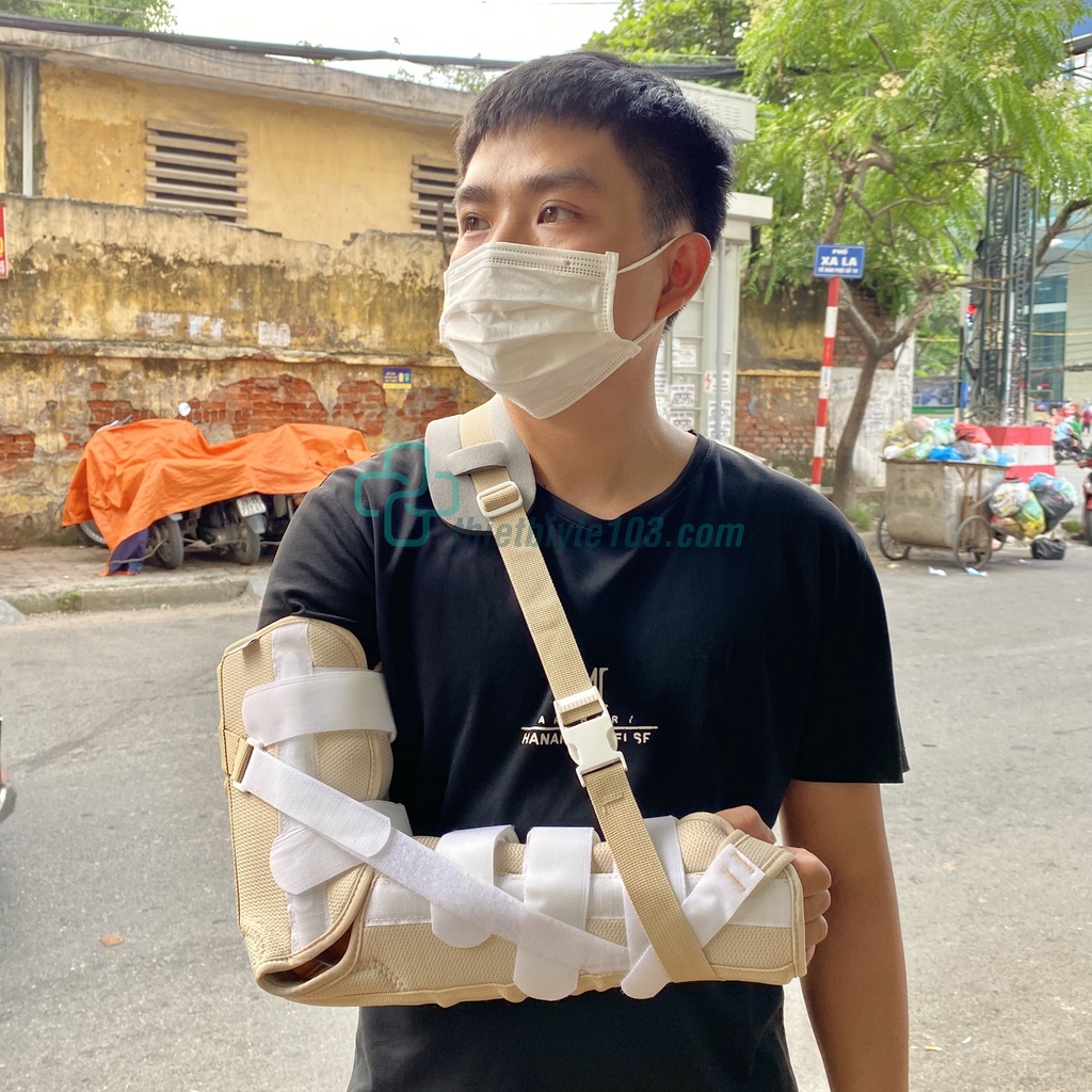 Nẹp Cánh Tay Người Lớn và Trẻ Em H3 ORBE - Hỗ Trợ Cố Định Gãy Xương, Bong Gân Dưới Xương Cánh Tay, Khớp Khuỷu