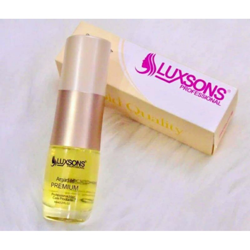 TINH DẦU DƯỠNG TÓC ARGAN OIL LUXSONS 65ML | BigBuy360 - bigbuy360.vn