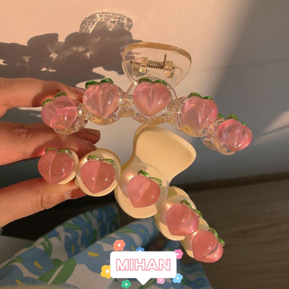 Kẹp Tóc Hình Quả Đào Chống Trượt Thời Trang Nhật Bản MIHAN1