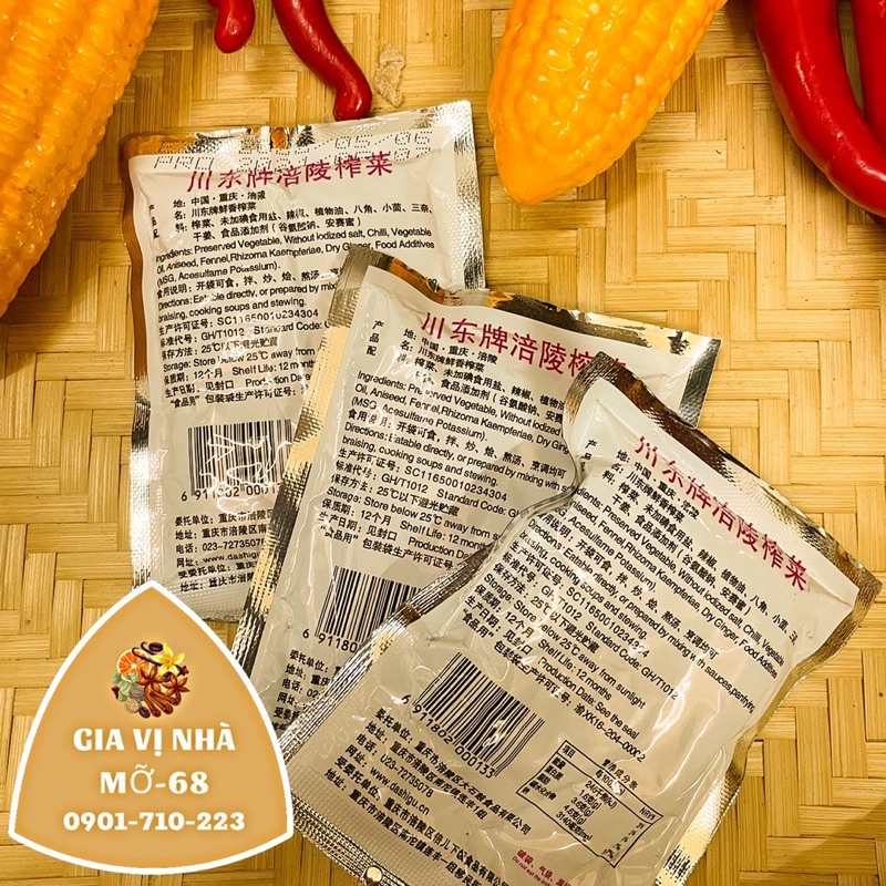 Cải tứ xuyên  70gr