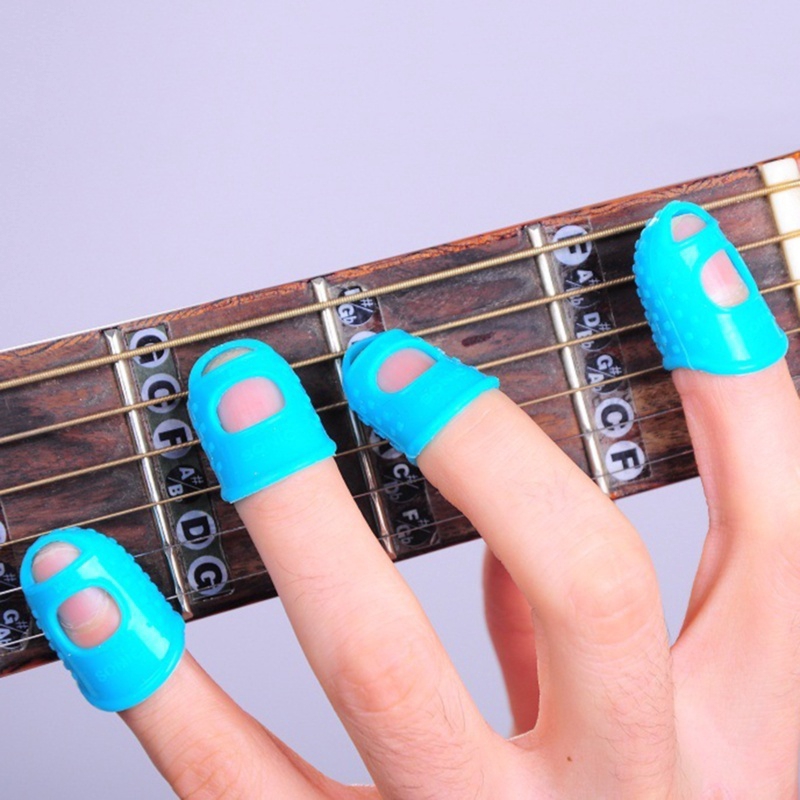 Set 15 nút đeo bảo vệ ngón tay khi chơi đàn guitars chống trượt tiện lợi chất lượng cao