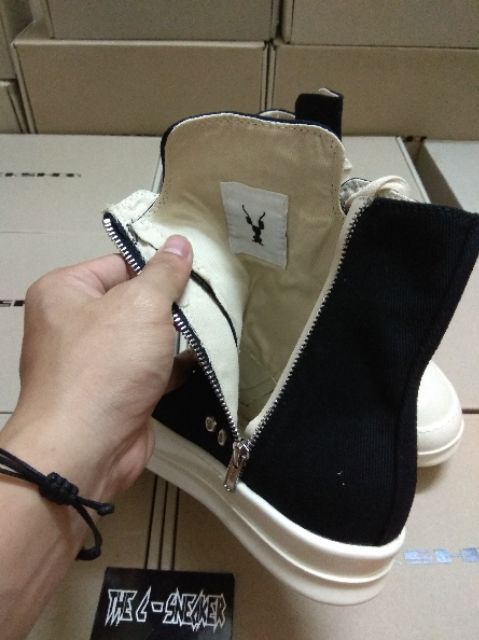 < FLASH SALE > VIDEO+ẢNH THẬT < GIÀY SNEAKER RICK OWENS MICKEY | BigBuy360 - bigbuy360.vn
