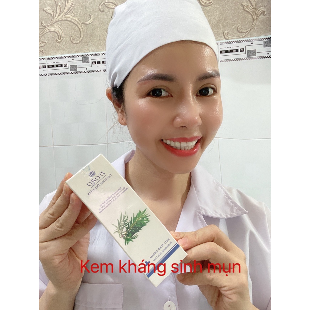 Kem Triệt Mụn DORO 40ml - Sạch Mụn, Dịu Da, Giảm Sưng Tấy, Thâm Sau Mụn; Giảm Tiết Bã Nhờn