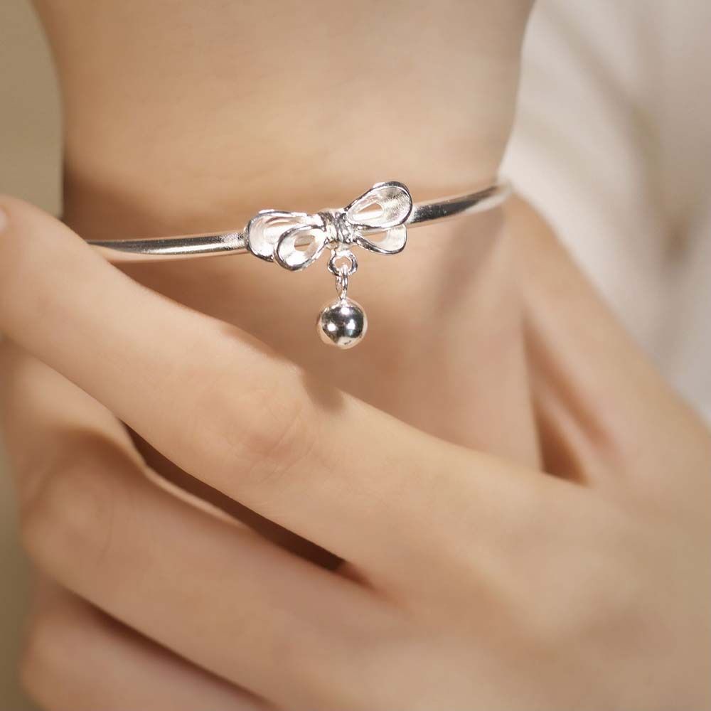 Vòng tay hình chữ C màu sắc độc đáo phong cách Hàn Quốc thời trang cho nữ