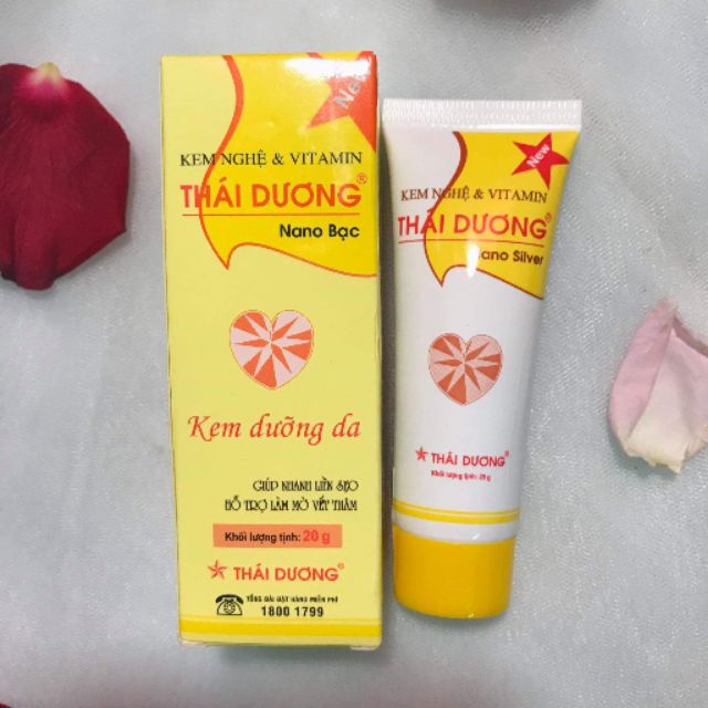 Kem nghệ dưỡng ẩm da Thái Dương khối lượng 20g tái tạo tế bào da mới, giảm thâm, mờ sẹo, hỗ trợ mờ nám