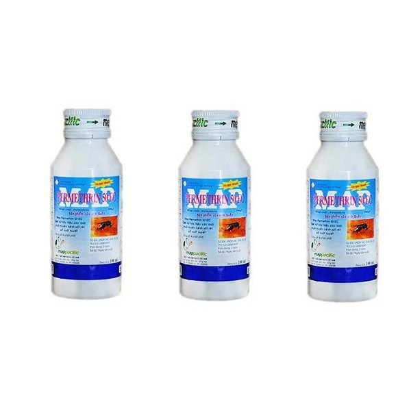 Thuốc diệt muỗi Permethrin 50EC thích hợp cho cả 4 mùa phòng chống dịch bệnh sốt xuất huyết