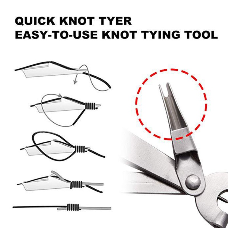 Phụ Kiện Thắt Dây Câu Cá 3 Trong 1 Nhanh Chóng Tiện Dụng