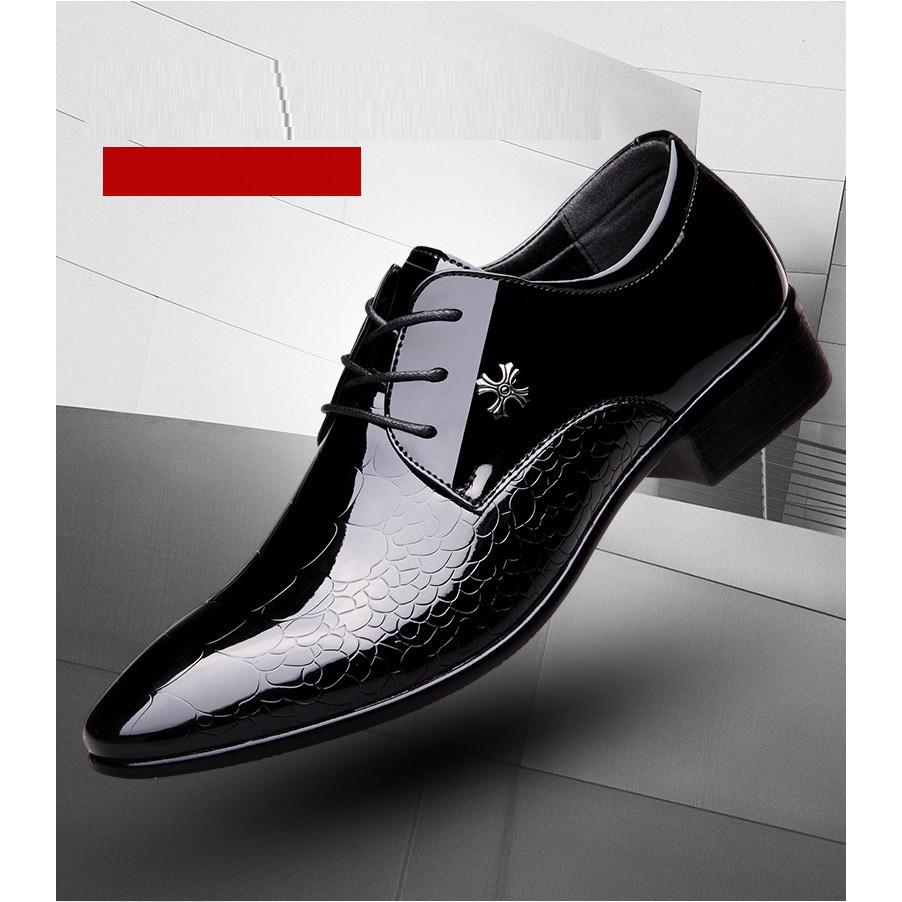 Oxford men's business style spike shoe