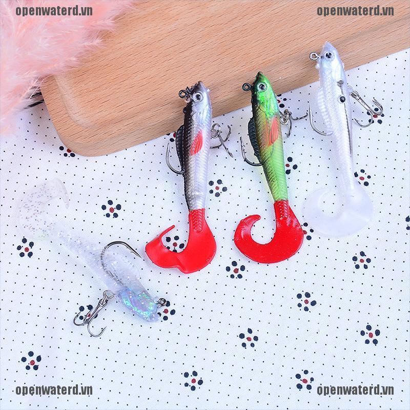 Mồi Giả Câu Cá Bằng Silicon Mềm 9cm 14g