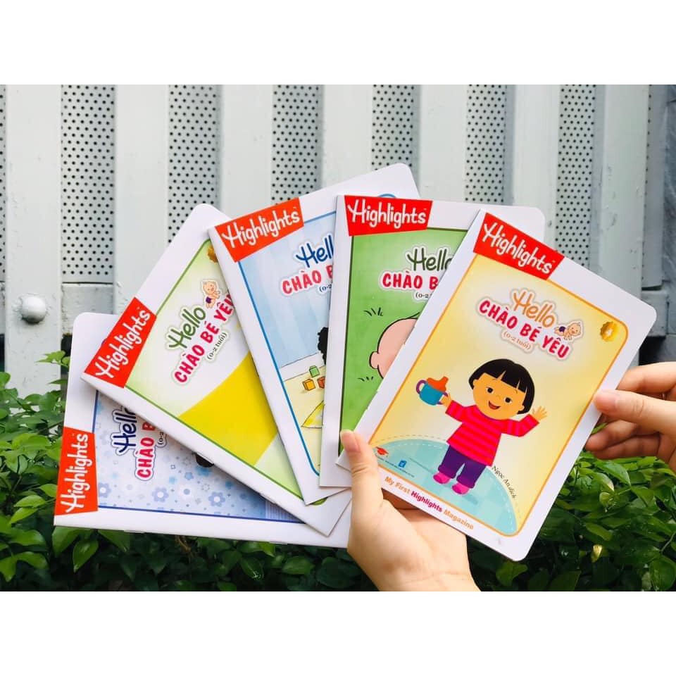 Sách - Tạp chí Hello chào bé yêu - Khám Phá Thế Giới ( 0-2 tuổi )