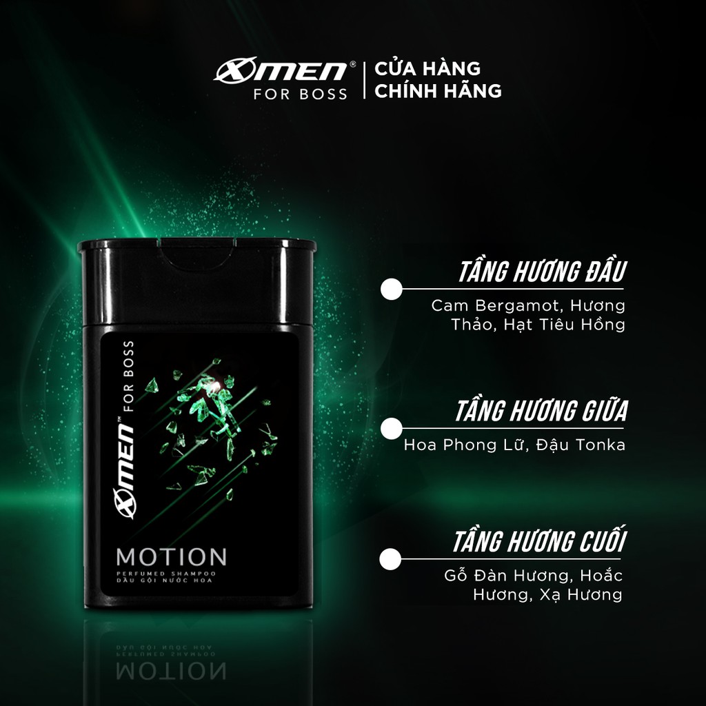 Bộ 3 Nước hoa bỏ túi Xmen for Boss Motion 18ml/chai