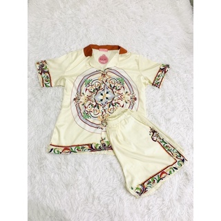 Đồ ngủ, đồ bộ lụa cao cấp versace sang trọng