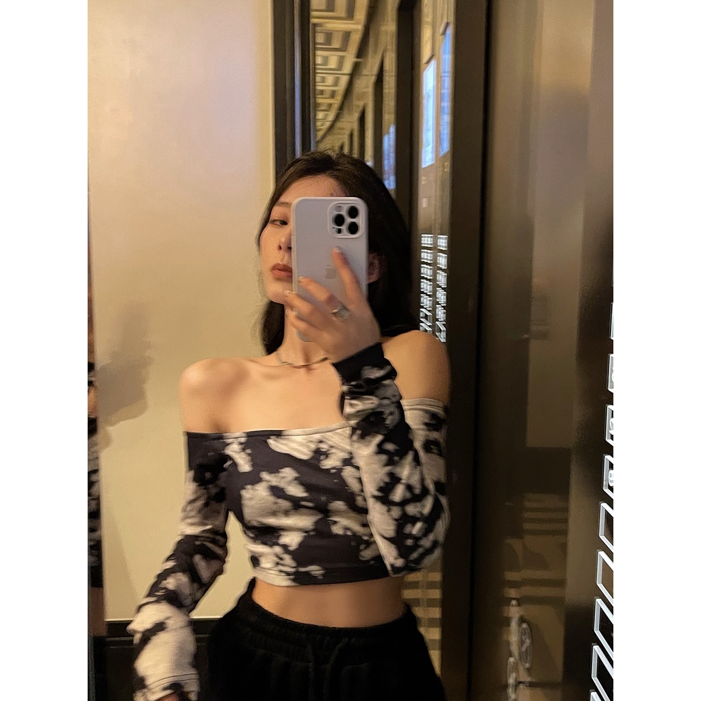 HUANG YOYO Áo ống không dây phong cách quyến rũ Hàn Quốc dành cho nữ