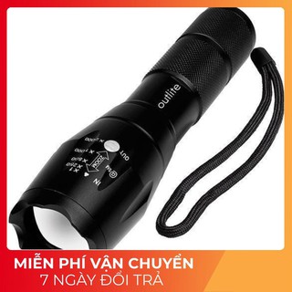 [ VÔ ĐỊCH GIÁ ] Đèn Pin Siêu Sáng Cao Cấp T6 Hợp Kim Chống Nước Pin Có Thể Sạc Lại (Loại Tốt_Có rôn phía sau)