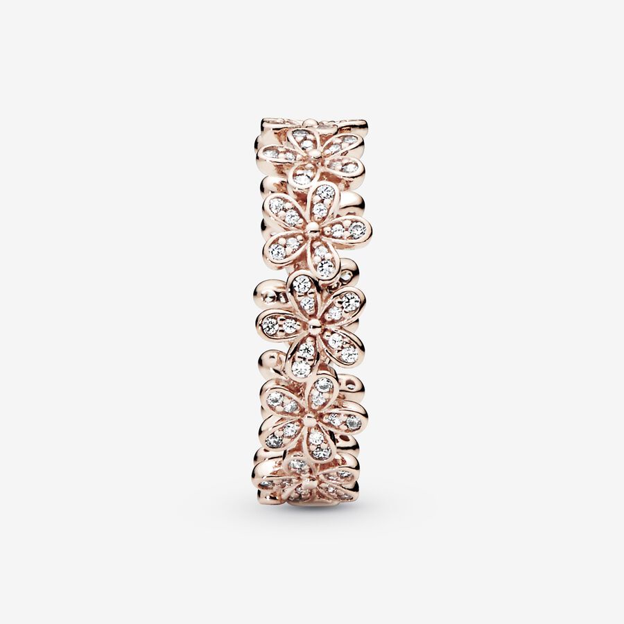Nhẫn Pandora Moments Stone Attach Chrysanthemum Ring 8044 Fullbox