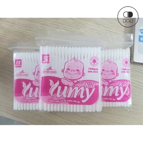 Tăm bông trẻ em Yumi  Chính hãng