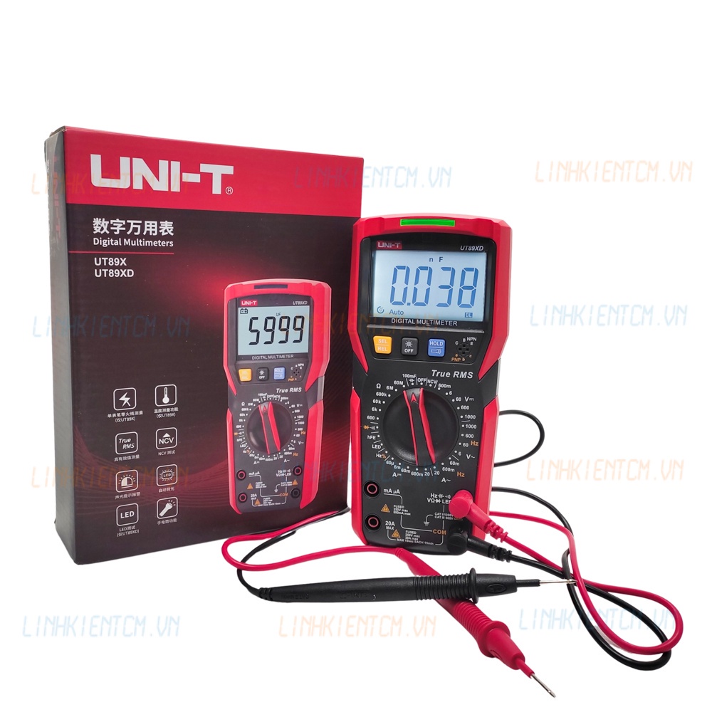 Đồng hồ vạn năng kỹ thuật số UNI-T UT-89XD