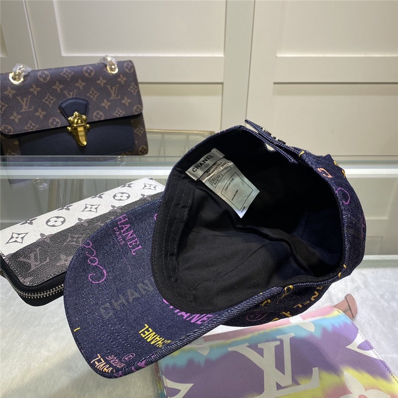 Mũ Lưỡi Trai Thể Thao Chống Nắng Họa Tiết Chanel Cá Tính Cho Nam Và Nữ