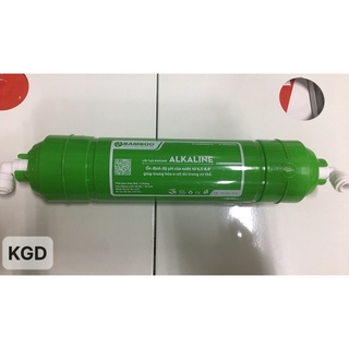 Lõi tạo KIỀM alkaline (nâng cao PH cho nước ổn định từ 6,5 đế 8,0) kèm cút nối nhanh 2 đầu