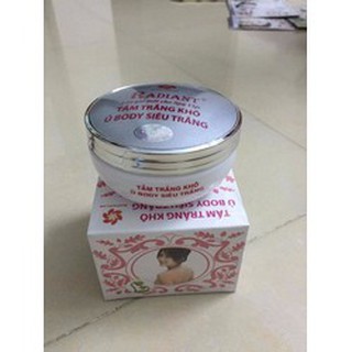 Kem tắm trắng khô ủ body siêu trắng Radiant